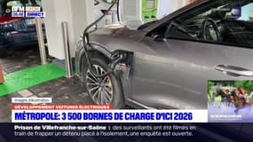 Métropole de Lyon: près de 3.500 bornes de charge de véhicules électriques d'ici 2026