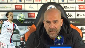 Lorient 1-4 Lyon : "Maxence Caqueret a été extraordinaire", encense Peter Bosz
