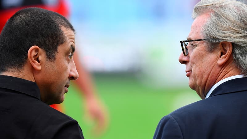 Mourad Boudjellal et Jacky Lorenzetti