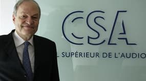 Michel Boyon, président du Conseil supérieur de l'audiovisuel. L'affaire Dominique Strauss-Kahn, les élections sénatoriales et la primaire socialiste ont fait exploser le temps de parole du PS dans les médias ces trois derniers mois, entraînant une condam