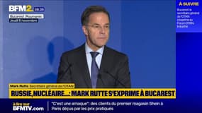 "La Russie restera une force déstabilisatrice dans l'Europe", prévient Mark Rutte, secrétaire général de l'OTAN