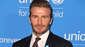 David Beckham à l'ONU à New York en 2016