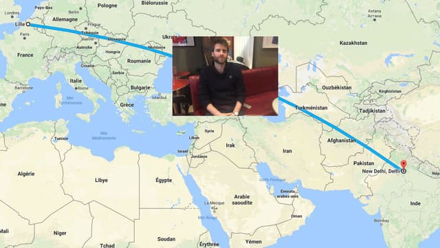 Alexandre Zurcher est arrivé en Inde en 2006