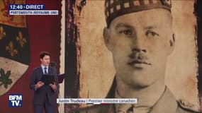 D-Day: Justin Trudeau raconte l'histoire d'un colonel qui a dirigé des opérations côté canadien lors du Débarquement