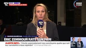 Présidentielle: Marion Maréchal appelle à voter pour Marine Le Pen au second tour