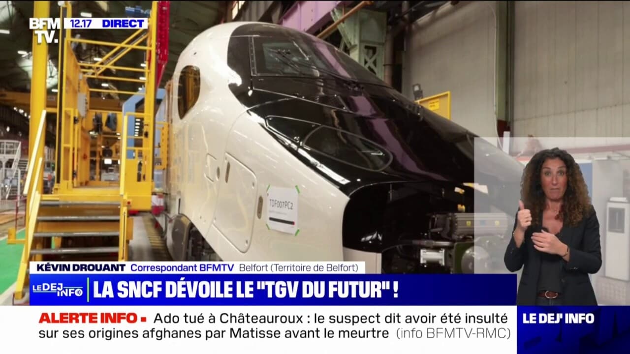 La Sncf D Voile Le Tgv Du Futur