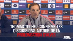 Thomas Tuchel confirme les discussions autour de la prolongation d'Alves