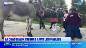 Dévoluy: une chasse aux trésors à dos d'ânes pour les familles