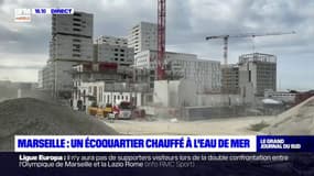 Marseille: un écoquartier chauffé à l'eau de mer