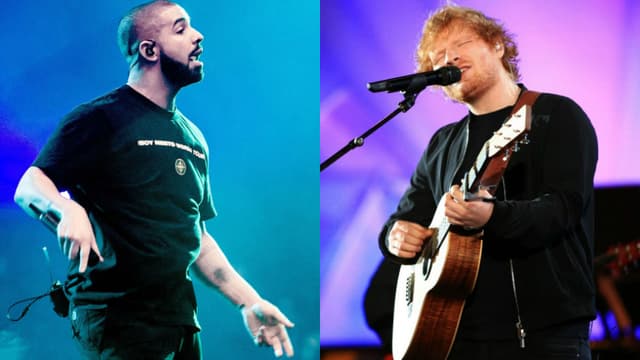 Drake a battu le record jusqu'ici détenu par Ed Sheeran