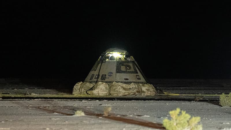 La capsule Starliner de Boeing est revenue sur Terre samedi avec succès, sans les astronautes qui l'avaient emmenée vers la Station spatiale internationale (ISS)