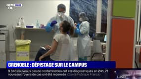 À Grenoble, un nouveau centre de dépistage Covid-19 s'est installé sur le campus universitaire