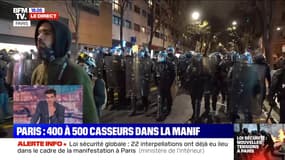 De nouveaux incidents émaillent la manifestation contre la loi "sécurité globale" à Paris - 05/12