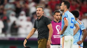 Luis Enrique après l'élimination de l'Espagne au Mondial 2022