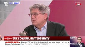 Guerre en Ukraine: "Avant le voyage à Washington (d'Emmanuel Macron), la France était un peu en dehors du jeu. Après le voyage, elle est aussi en dehors du jeu", assure Éric Coquerel (LFI)