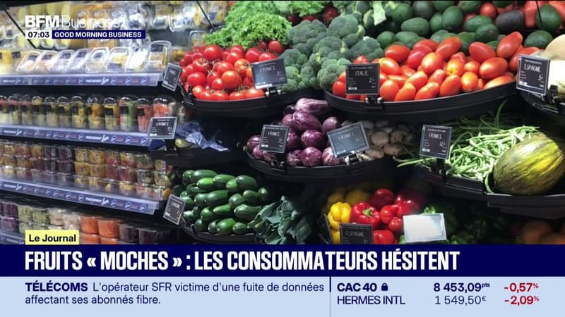 Fruits "moches" : les consommateurs hésitent