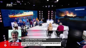  #GrandeAmerica "Même s'il y a une amélioration des dispositifs, il existe trop de vieux navires qui utilisent des carburants plus autorisé aujourd’hui !" Jean-François Fountaine, maire de La Rochelle #GGRMC 