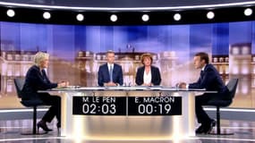 Marine Le Pen et Emmanuel Macron s'écharpent sur la question du terrorisme