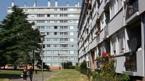 Un immeuble de Trappes, dans les Yvelines.
