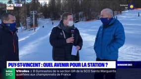 Marcel Chaud, maire de Puy-Saint-Vincent évoque le futur de la station 