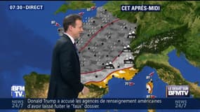 La météo pour ce jeudi 12 janvier 2017