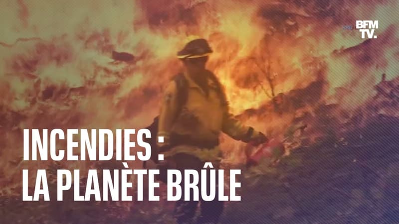 France, États-Unis, Grèce, Espagne, Royaume-Uni: avec les incendies, la planète toute entière s'embrase