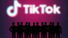 Sur cette photo non localisée, on aperçoit le logo de Tiktok, le 7 mai 2017