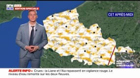 Météo Nord-Pas-de-Calais: encore beaucoup de pluies pour ce jeudi, jusqu'à 12°C à Calais et Douai