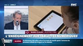 "La tablette à l'école est un outil: ce n'est mauvais qu'en fonction de son usage"
