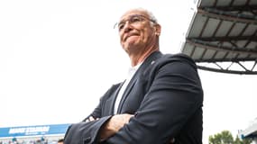 Claudio Ranieri sur le banc de Cagliari en mai 2024.