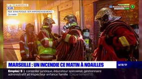 Marseille: un feu d'appartement à Noailles, 13 personnes prises en charge