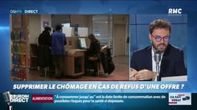 Faut-il supprimer les allocations chômage dès le premier refus d’offre d’emploi? Ça fait débat sur RMC