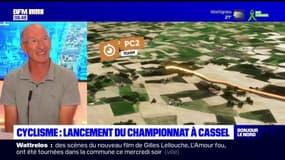Je pense que ce sera un grand coureur qui va gagner": Christian Leleu, président de l'association Hauts-de-France terre de vélos, donne ses pronostics pour les Championnats de France de Cyclisme sur Route à Cassel