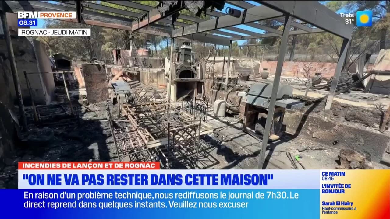 "On ne va pas rester dans cette maison"