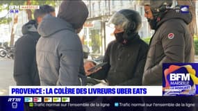 Provence: un week-end de grève et de contestation pour les livreurs UberEats