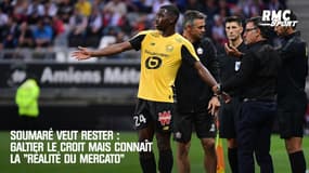 Soumaré veut rester à Lille : Galtier le croit mais connait la "réalité du mercato"