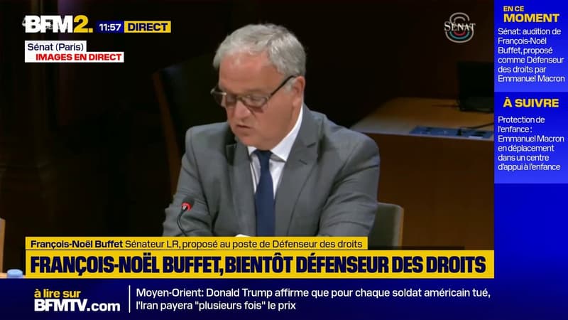 Droit à l'IVG, discriminations... François-Noël Buffet, pressenti pour devenir Défenseur des droits, s'explique