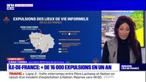 Ile-de-France: plus de 16.000 expulsions en un an