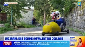 Lucéram: des courses de bolides organisées dans les collines