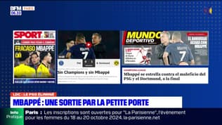 La presse étrangère et les supporters accablent Kylian Mbappé après l'élimination du PSG contre Dortmund