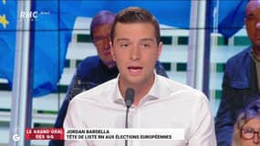 Le Grand Oral de Jordan Bardella, tête de liste RN aux élections européennes - 07/05