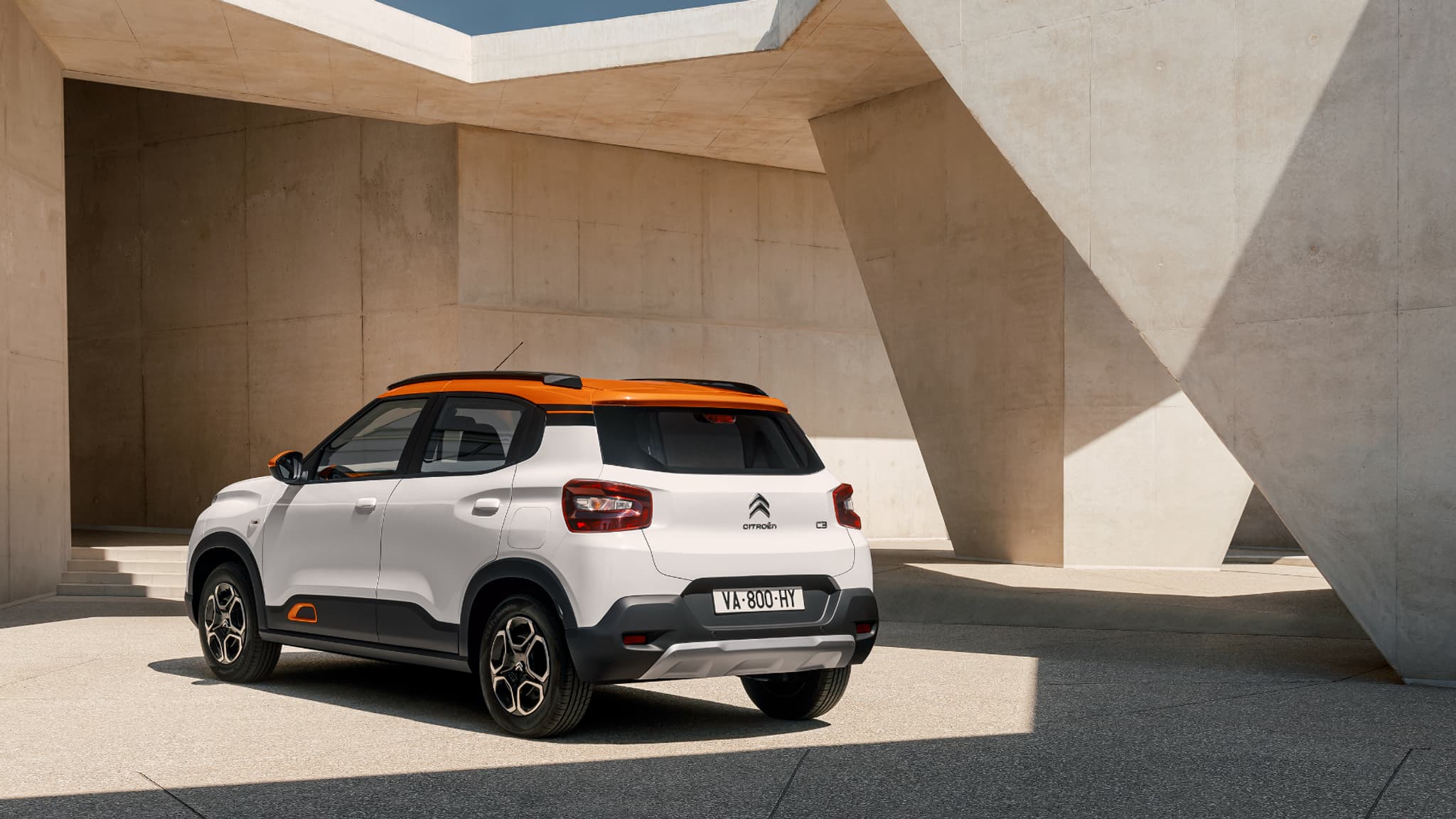 La "nouvelle C3" qui sera lancée en 2022 sur les marchés indien et sud-américain.