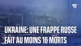 Ukraine: une frappe russe sur un marché fait au moins 16 morts 
