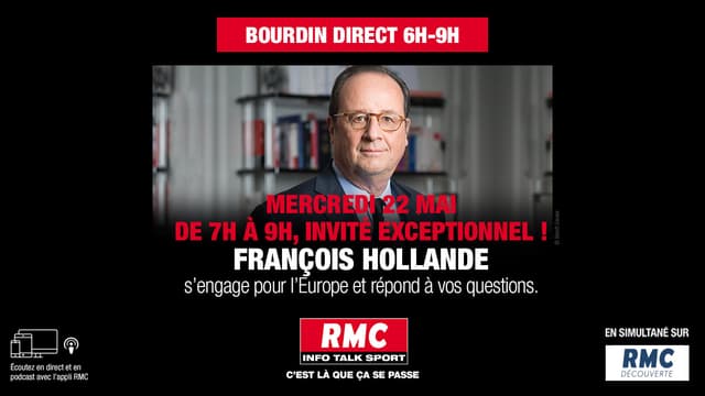 DIRECT RADIO - François Hollande invité exceptionnel de Jean-Jacques Bourdin sur RMC