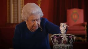La reine Elizabeth II dans le documentaire "Le couronnement", diffusé le 14 janvier 2018