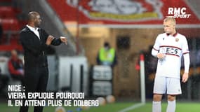 Nice : Vieira explique pourquoi il en attend plus de Dolberg