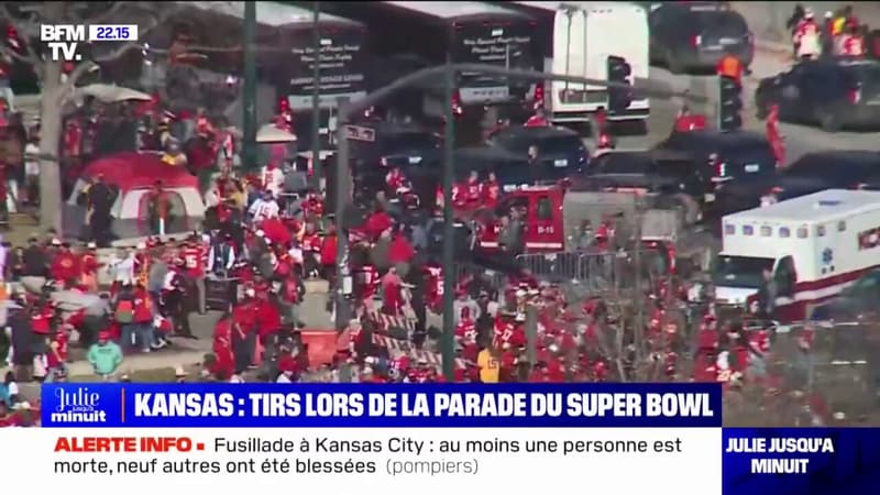 Fusillade lors de la parade du Super Bowl: au moins un mort et neuf blessés selon un bilan provisoire des pompiers de Kansas City
