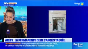 Arles : la permanence de Patrick de Carolis vandalisée