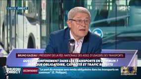 Bruno Gazeau favorable à des sanctions en cas de non-port du masque dans les transports
