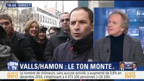 Primaire à gauche: le ton monte entre Manuel Valls et Benoît Hamon